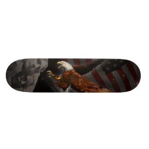 Skateboard L'Amérique Bryan patriote rené C. Smoak Skateboa