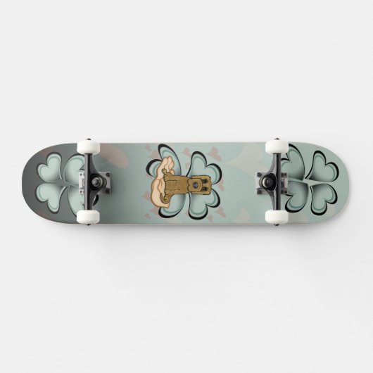 Skateboard L'amour des chiots (Horz)