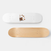 Skateboard L'amour du café (Horz)