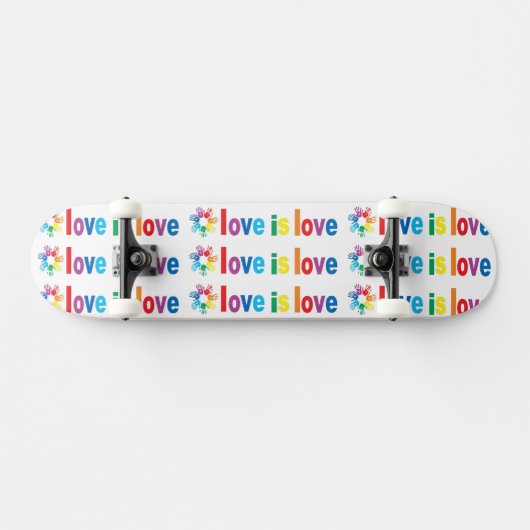 Skateboard L'amour est l'amour (Horz)