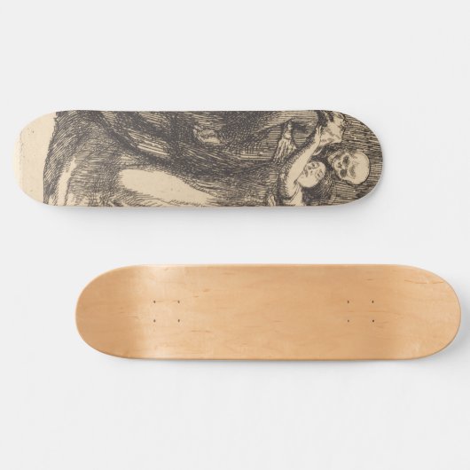 Skateboard L'amour reconnu (par Paul-Albert Besnard) (Horz)