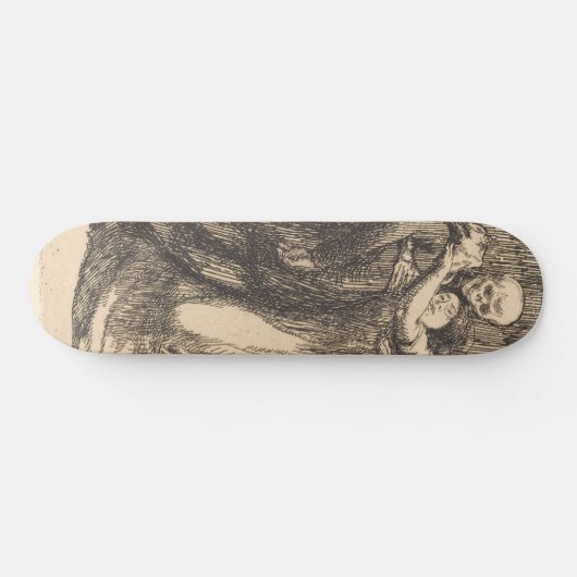 Skateboard L'amour reconnu (par Paul-Albert Besnard) (Horz)