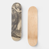 Skateboard L'amour reconnu (par Paul-Albert Besnard) (Recto)