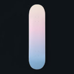 Skateboard Lampant bleu<br><div class="desc">elegant pastel pink blue bright gradient colors. beautiful blurred background.</div>