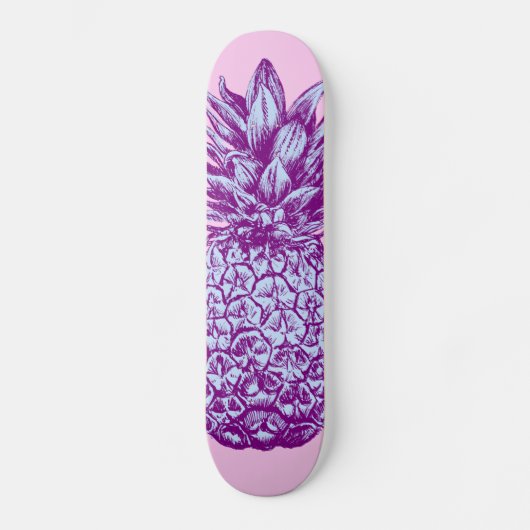 Skateboard L'ananas à la broche - (Recto)