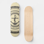Skateboard L'Ancre de StellaRoot écrèment vers le bas (Recto)