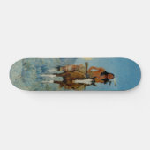 Skateboard L'annexe 1909 de Frederic Remington (Horz)