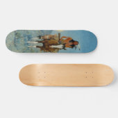 Skateboard L'annexe 1909 de Frederic Remington (Horz)