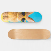 Skateboard lapin avec des lunettes de soleil (Horz)