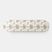 Skateboard Lapin de forêt et motif de cerf (Horz)