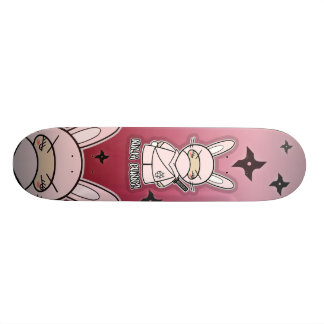 Skateboard Lapin de Ninja ! Planche à roulettes
