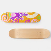 Skateboard Lapin fou, skate (Horz)