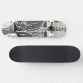 Skateboard L'argent fait tourner le monde (Horz)