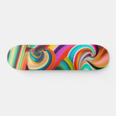 Skateboard L'art abstrait de Bonnaroo (Horz)
