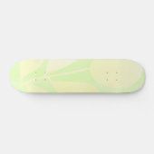 Skateboard L'art abstrait feuille (Horz)