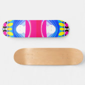 Skateboard L'art chanceux (Horz)