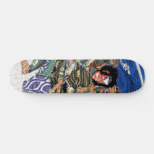 Skateboard L'art guerrier japonais Samurai Nichijo Jiro Tadan (Horz)