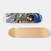 Skateboard L'art guerrier japonais Samurai Nichijo Jiro Tadan (Horz)