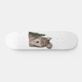 Skateboard L'art loup (Horz)