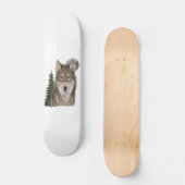 Skateboard L'art loup (Recto)