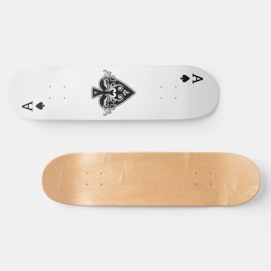 Skateboard L'as des pique (Horz)