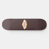 Skateboard Las Vegas Jouer Carte Suit Grey (Horz)