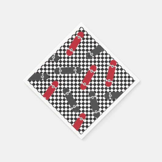 Skateboard Laten we het 's avonds doden Servet (Hoek)