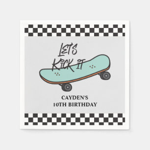 Skateboard Laten we het 's avonds doden Servet