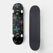 Skateboard L'atmosphère de Noël festive et animée de Slippery (Recto)
