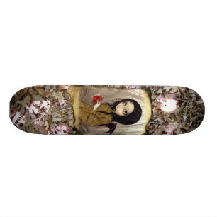 Skateboard L'automne est ma fée gothique de PLANCHE À