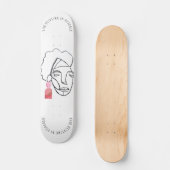 Skateboard L'autonomisation des femmes L'avenir féministe est (Recto)