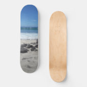 Skateboard Lava Rock Beach Ocean Waves (Recto)