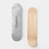 Skateboard Lavage gris (Recto)