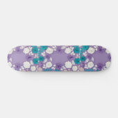 Skateboard Lavande florale (Horz)
