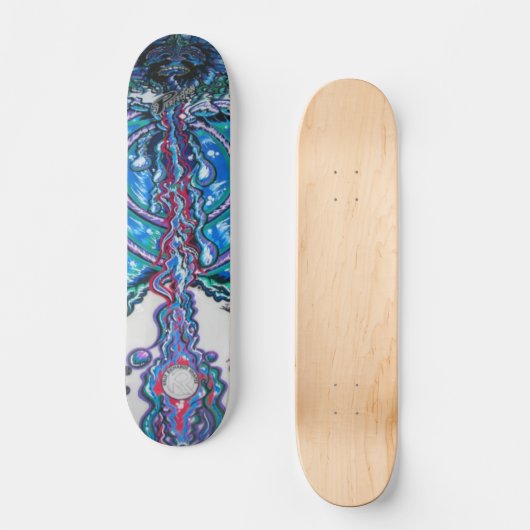 Skateboard L'aventure Skatedeck de Poseidon (Recto)