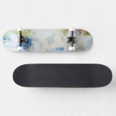 Skateboard Laver blanc III (Horz)