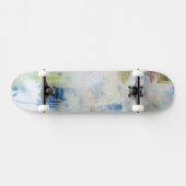 Skateboard Laver blanc III (Horz)