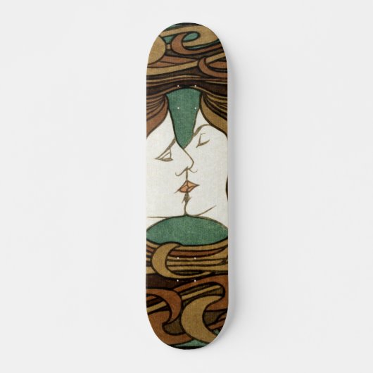 Skateboard Le baiser (Devant)