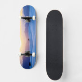 Skateboard Le blanc ponce le monument national 3 (Recto)