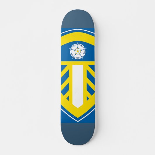 Skateboard Le bleu et le jaune (Devant)