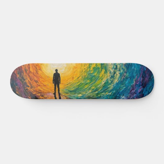 Skateboard Le bord de la dimension (Horz)