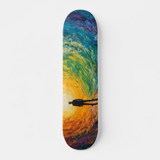 Skateboard Le bord de la dimension (Devant)