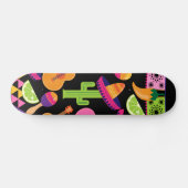 Skateboard Le cactus de sombrero de partie de fiesta chaule (Horz)