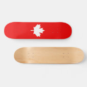 Skateboard Le Canada A Établi 1867 Anniversaire 150 Ans (Horz)