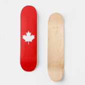 Skateboard Le Canada A Établi 1867 Anniversaire 150 Ans (Recto)
