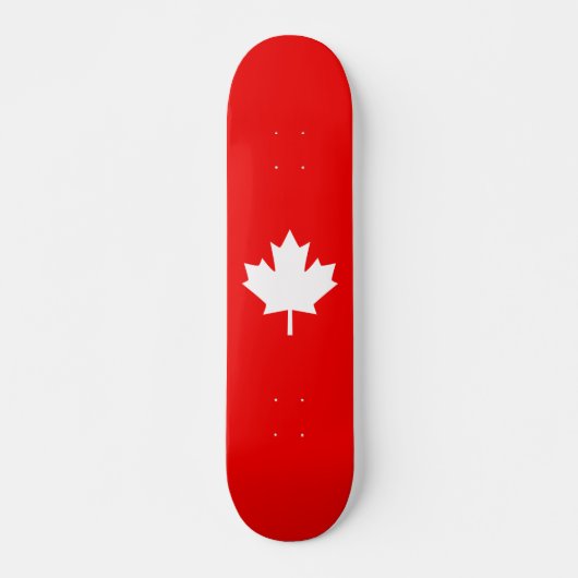 Skateboard Le Canada A Établi 1867 Anniversaire 150 Ans (Devant)