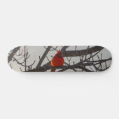 Skateboard Le Cardinal Au Matin (Horz)