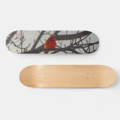 Skateboard Le Cardinal Au Matin (Horz)