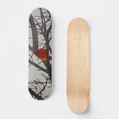 Skateboard Le Cardinal Au Matin (Recto)