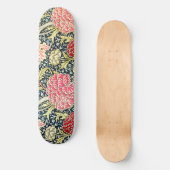 Skateboard Le célèbre motif Cray de William Morris (Recto)